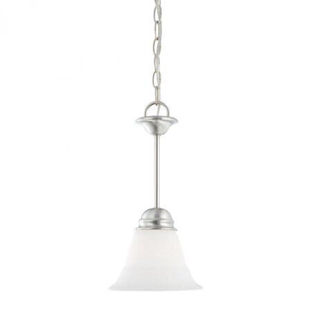 Thomas Bella 1-Light Pendant in Brushed Nickel SL891578